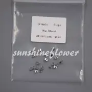 10Packs(100Pcs) Orthodontic Crimpable Hooks Sliding Stops Dental Stainless Steel