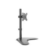 Freestanding Monitor Stand - Adjustable Single Display Mount Holder to 32"