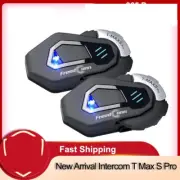 Motorcycle Helmet Headset Intercom Bluetooth Music FM Waterproof Moto Helmet