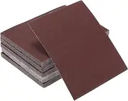 X AUTOHAUX Universal 4.49Inch x 5.51Inch 180 Grit Sanding Discs Hook & Loop Sanding Sheets Aluminum Oxide 50 Pcs