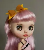 Adjustable Headband for Blythe Doll Pullip Doll Head Band Green Felt Bow for BJD