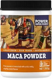 Power Super Foods Organic Maca Power, 350 g