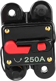 SOESFOUFU Car Audio Automatic Recovery Circuit Breaker High Conductivity Easy to Install Long-lasting Alloy Construction