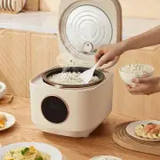 Digital Rice Cooker 2L Multipurpose Rice Cooking Pot for Noodles Steak Ramen