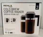 Takeya 1 Quart Maker/ 1 Quart Storage Deluxe Cold Brew Coffee Maker - New