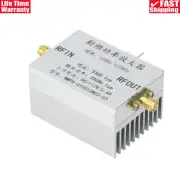 10-670MHz 2W Wideband RF Power Amplifier with Heat Dissipation Module for HF FM