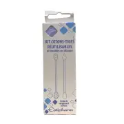 Reusable and washable silicone cotton swab kit Estipharm