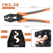 IWS-38 Ratchet Crimping Tool for Non-Insulated Terminals 8-38MM² Crimper Pliers