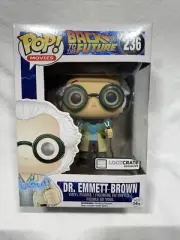 POP #236 Minor Peeling Of Label Loot Crate FREE SHIPPING Back To The Future (A2)