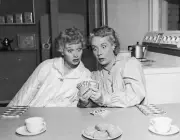 I Love Lucy Lucille Ball Vivian Vance Playing Cards 11x17 Photo Poster