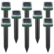 8 Pack Solar Powered Snake Repellent Solar Powered Rodent Repellent for5385