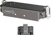 Quick Release Charging Base with Folding Claw & 1/4" Threaded Interface Built-in Strong Magnet Fit for GO 3/GO 3S Camera