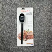 KitchenAid Pivoting Display Digital Kitchen Thermometer Black