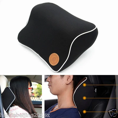 Memory Foam Car SUV Seat Headrest Head Neck Cushion Pillow Support Pad Mat (for: Kia)