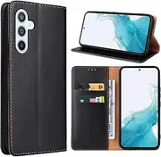 [GoshukunTech] Case for Samsung Galaxy A54 5G,for Samsung Galaxy A54 5G Wallet Case[6.4 inch] Magnetic Wallet Case Leather Flip Folio Cover with Card Slots for Samsung Galaxy A54 5G-Black