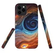 For iPhone 12 Pro/12 Tough Protective Cover, Eye Of The Galaxy