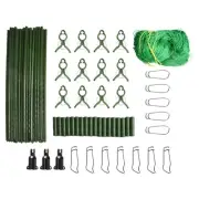Plastic Coated Steel Cucumber Trellis Enhance Air Circulation for Better Growth