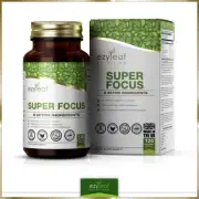 Brain Supplements with L-Tyrosine Ginkgo Biloba L-Phenylalanine Taurine Focus