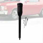 Universal 30" Black Tilt Manual Steering Column Floor Shift with 9 Hole Adapter