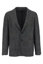 TAGLIATORE Check Patterned Blazer