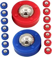 Abaodam 20pcs Boys and Girls Mini Tabletop Sliding Pucks Game Curling Rollers for Hand-Eye Coordination and Fun for Parties and Family Gatherings