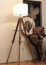 Thor Vintage Classic Tripod Floor Lamp Nautical Floor Lamp Home Decor lamp ( Without Lampshade ) Rustic Vintage Home Decor Gifts