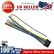 Brand New Wire Harness for ALPINE CDE-175BT CDE175BT Car Radio Replacement Part