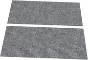 Abaodam 2pcs Cat Scratching Mat: 39.30x11.79 Inch Self-Adhesive Trimmable Carpet Pad for Furniture Protection - Reusable Anti-Scratch Pad for Sofa Armrests Chair