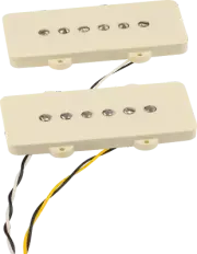 Genuine Fender Cunife/Cobalt Chrome Jazzmaster Pickup Set - 099-2374-000