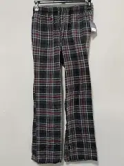 NWT Croft & Barrel Men Small Grey/Red Plaid Lounge Pants Pajama Pant Comfy Soft