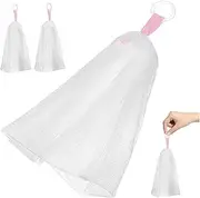 VINTORKY Piece Soap Mesh Holder Bubble Foaming Pouches Soap Saver Pouches Organized Storage for Bathroom Kitchen