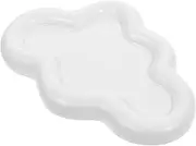 KOMBIUDA Cloud Shaped Jewelry Display Tray Decorative Dish for Jewelry Storage Aesthetic Decor Jewellery Holder