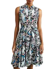 Hobbs London Belinda Paisley Print Dress