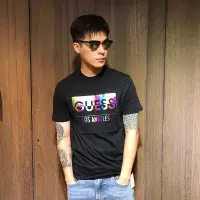 在飛比找蝦皮購物優惠-美國百分百【全新真品】Guess T恤 T-shirt 短袖