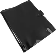 FIXOSHEE A4 PVC Loose Leaf Binder with Snap Button Refillable Planner Soft Cover for Flexible Page Management and Multi-Scene Usage