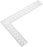 DOITOOL Framing Square Ruler 90 Degree Angle Metal Measuring Tool for Woodworking Drafting
