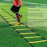 Agility Ladders Nylon Straps for Speed Training and Sports Flexibility Agility F