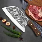 Cleaver Kitchen Knives Chop Fish Cleaver Meat Vegetables Boning Butcher Knife