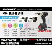 在飛比找樂天市場購物網優惠-台北益昌 makita 電池共用 強力型 MK-POWER 