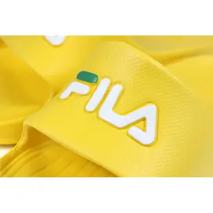 FILA 拖鞋 戶外 防水 男鞋 黃色 4-S355V-991 no069