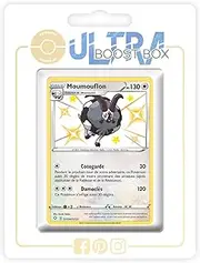 my-booster SWSH045-FR25-UB-SV104 Moumouflon (Zwollock) SV104/SV122 Secret Iridescent Myboost X Epée et Bouclier 4.5 Destinées Radieuses Box of 10 French Pokémon Cards