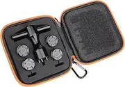 4pcs/Set Black Golf Weights Kit for Titleist Scotty Cameron Newport Phantom Futura Golo California Putters 5g-45g for Option