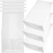 iplusmile 100Pack Barf Bags, Paper Disposable Vomit Bags for Car Motion Sickness, Pregnancy, Illness to Hold Vomit, Puke, and Throw Up