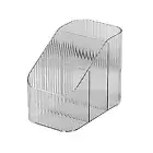 Cosmetic Storage Box Bedroom Container Transparent Multi Compartments Capacity
