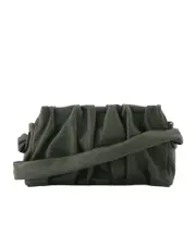 Elleme Ruched Detail Vague Shoulder Bag One size Black