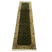 Kaoud Rugs 2.6x11.11 runner light green royal savonerie area rug