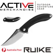 Ruike P155-B Folding Knife - Black G10