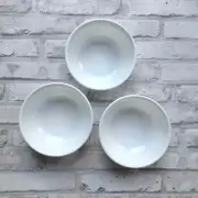 CORELLE | Winter Frost White 16 Ounce Oz Soup Bowls Set of 3