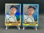 2025 Topps Heritage Jace Jung RC 4 Card Parallel Lot