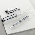 HTSHOP－現貨派頓F16 透明鋼筆 彩墨鋼筆 水妖 英雄 百樂 寫樂 鋼筆 透明 示範 學生鋼筆 附吸墨器